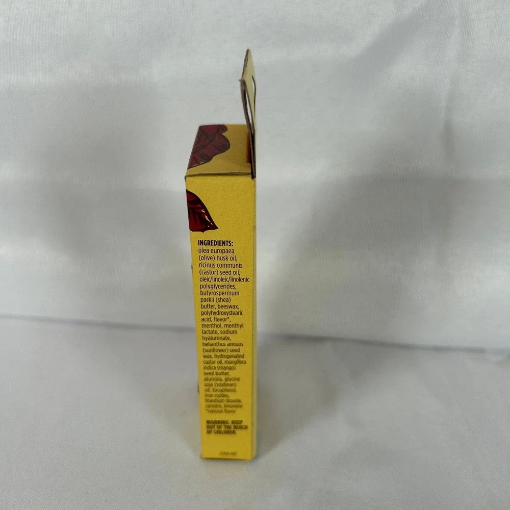 3PK Burts Bees Shea + Hyaluronic Acid Plumping Lip Serum Red Dahlia 0.27oz Each
